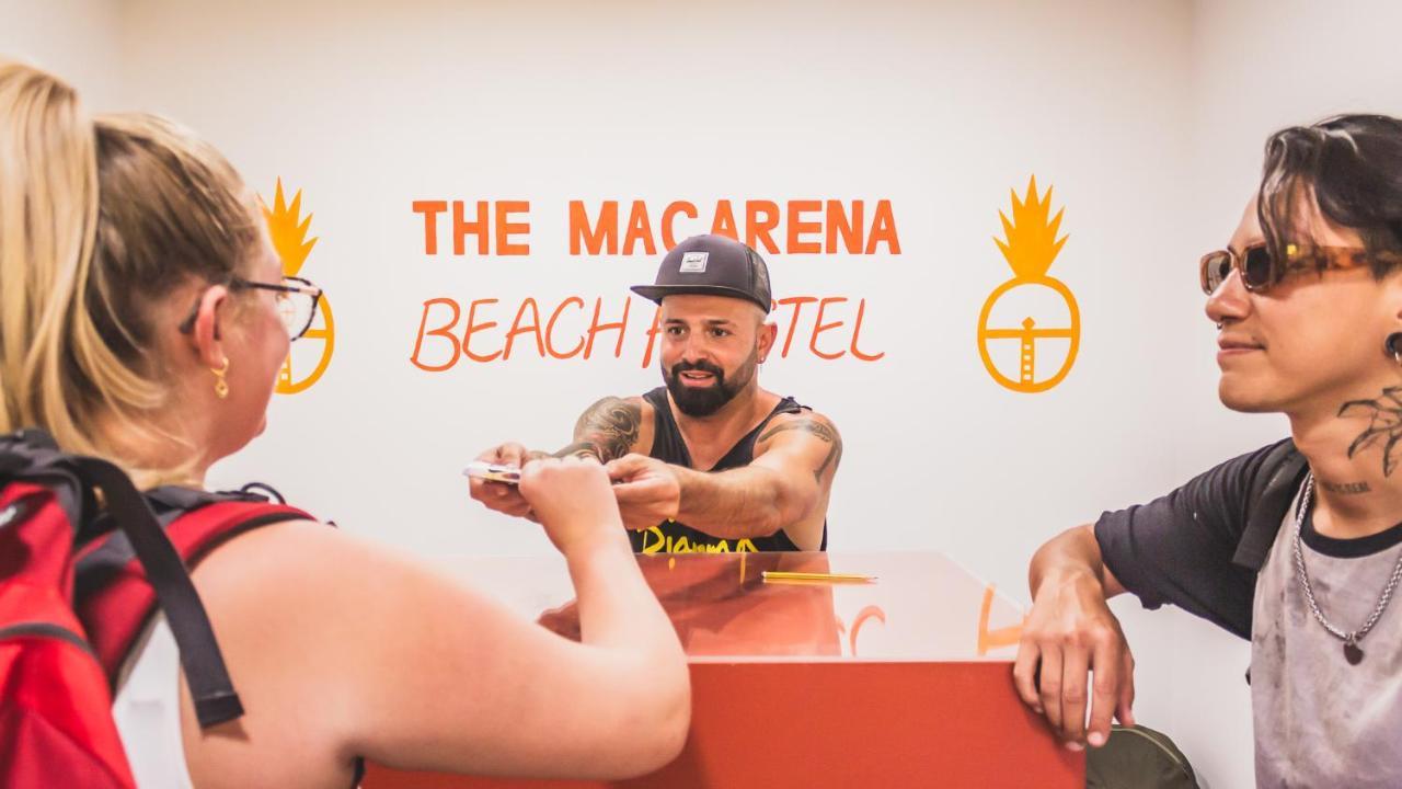 The Macarena Beach Hostel Lagos Exterior foto